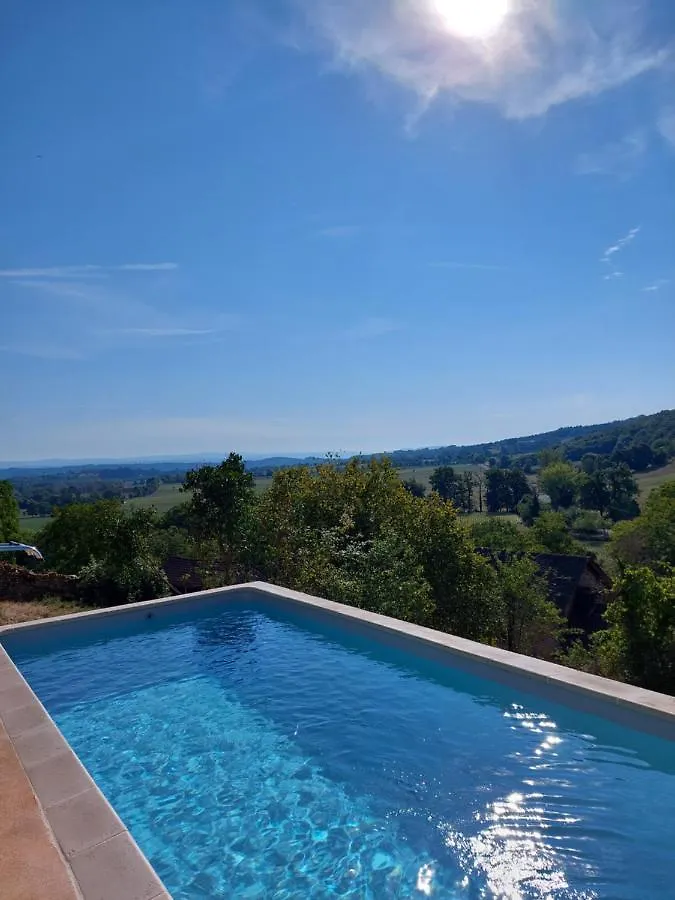 Maison Avec Magnifique Vue Et Piscine Privative Saint-Felix-de-Lunel Holiday home